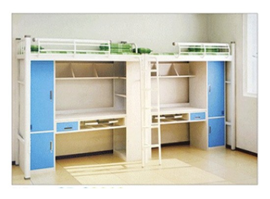 双连二人位侧梯组合床